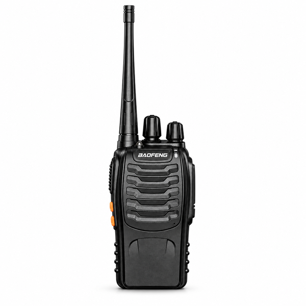 Набір із двох портативних рацій Baofeng BF-888S UHF 400&ndash;470 МГц із зарядними станціями DT-1393 фото