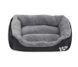 Лежак для собак та котів (чорний, 45x35 см) К319 фото 1