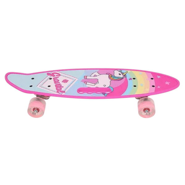 Пенні борд рожевий з ручкою 60x16 см As-pink фото