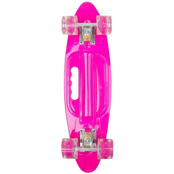 Пенні борд рожевий з ручкою 60x16 см As-pink фото