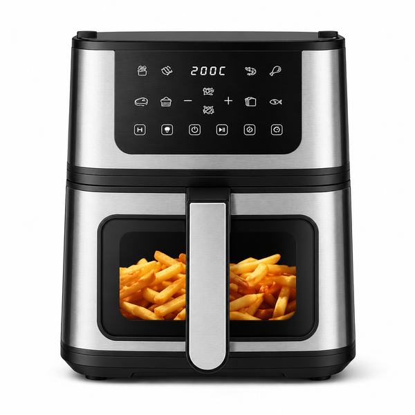 Аерофритюрниця гриль DOMOTEC MS-3225 7 л 3800 Вт, мультипіч з 8 програмами МА9582 фото